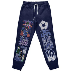 Itoshin Rin V2 Blue Lock Streetwear Sweatpants