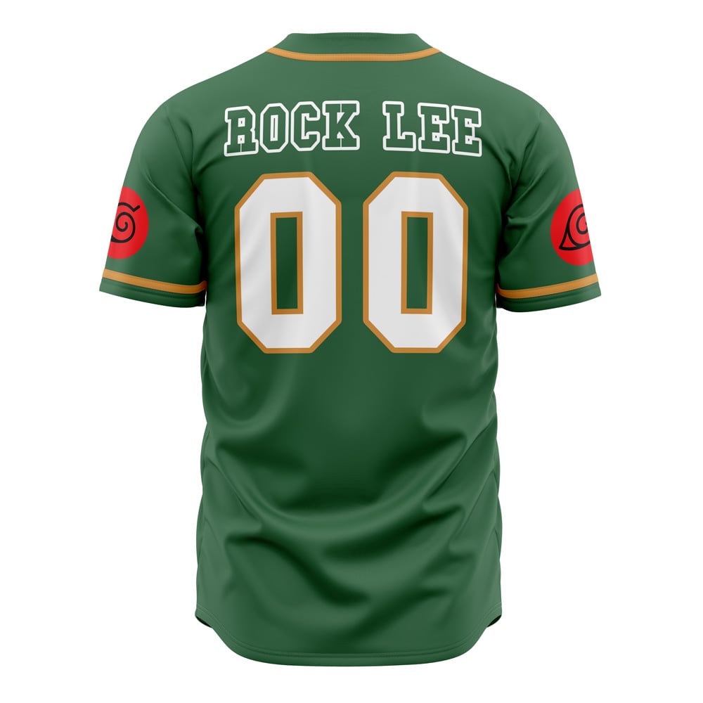 Rock Lee Naruto Baseball Jersey