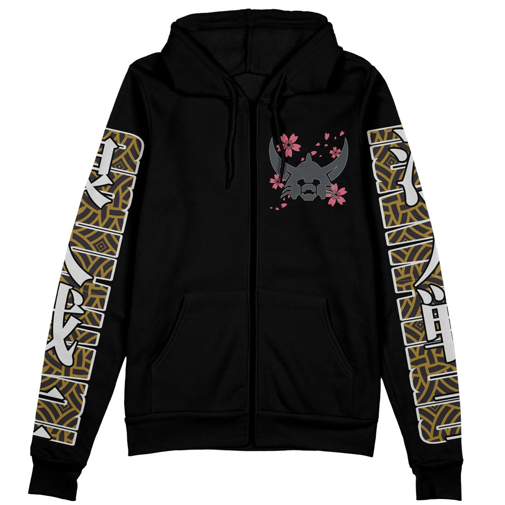 Ronin Warriors Streetwear Zip Hoodie Jacket