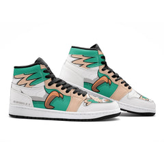 Rowlet Pokemon Mid 1 Basketball Shoes