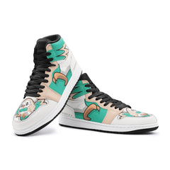 Rowlet Pokemon Mid 1 Basketball Shoes