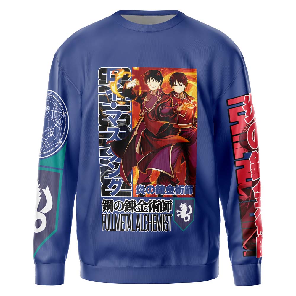 Roy Mustang Fullmetal Alchemist" Streetwear Sweatshirt