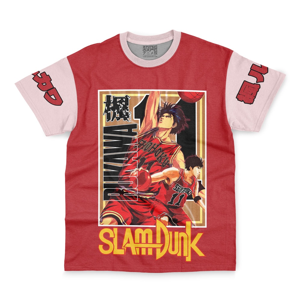 Kaede Rukawa Slam Dunk Streetwear T-Shirt