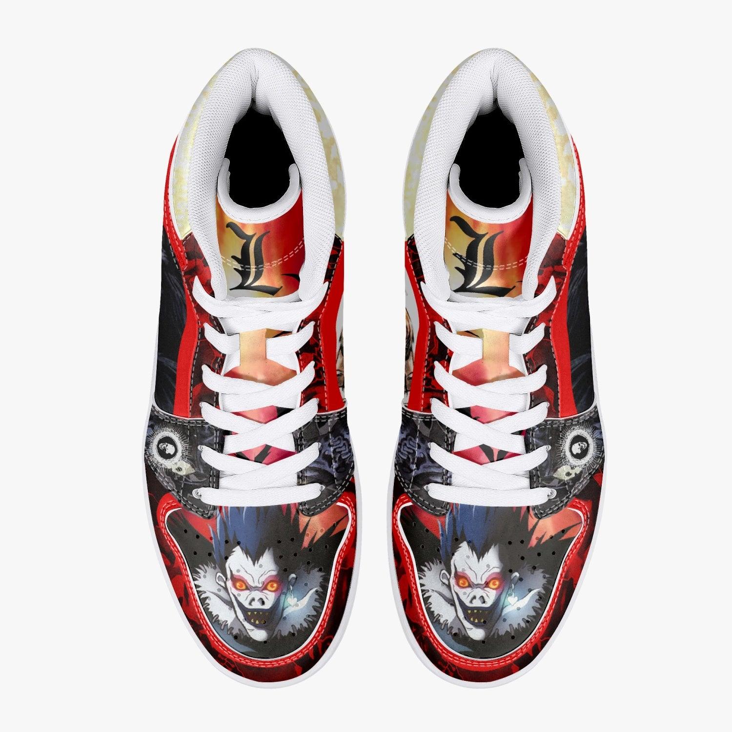 Ryuk Light Yagami Desu Noto Mid 1 Basketball Shoes