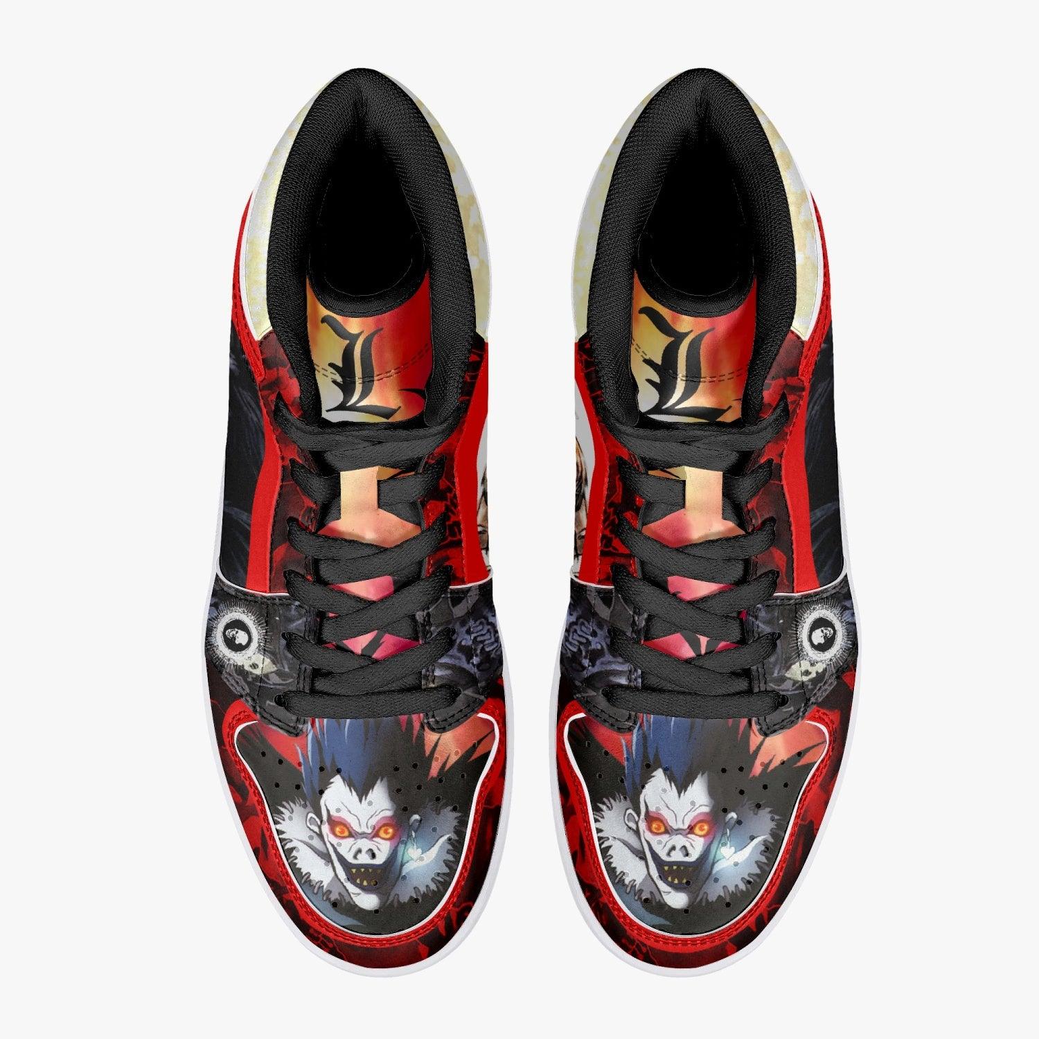 Ryuk Light Yagami Desu Noto Mid 1 Basketball Shoes