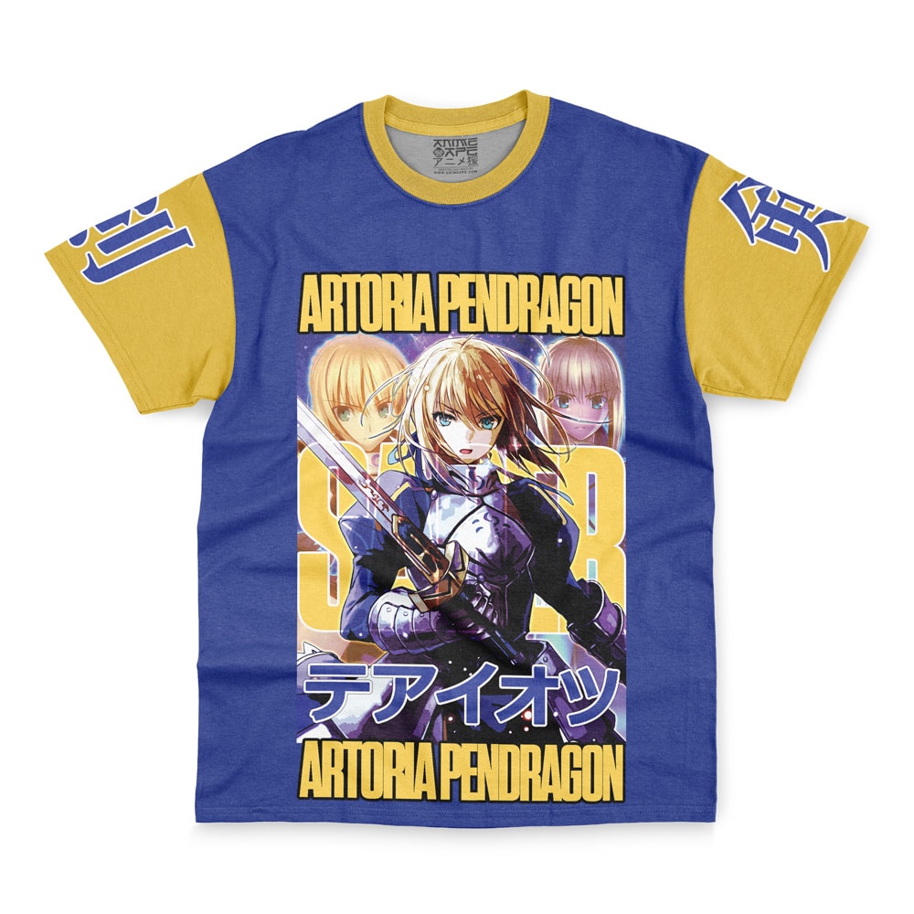 Saber Fate Stay Night Unlimited Blade Works Streetwear T-Shirt