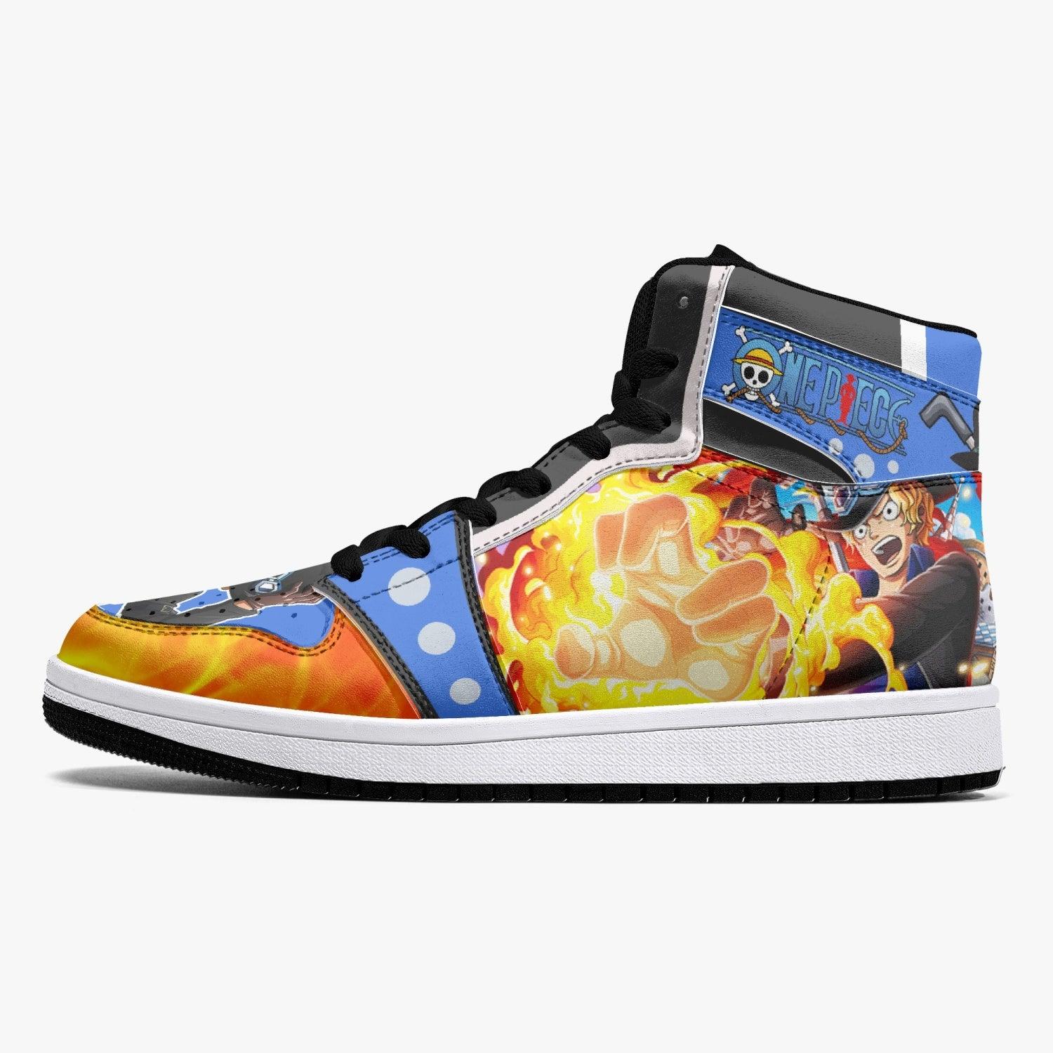 Sabo Fire Fist One Piece Mid 1 Basketball Shoes