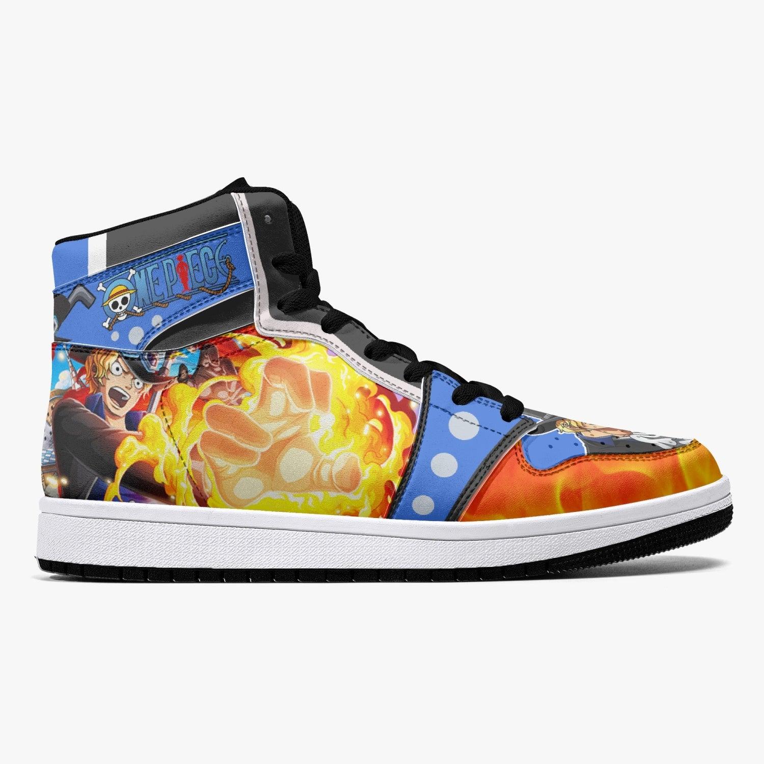 Sabo Fire Fist One Piece Mid 1 Basketball Shoes