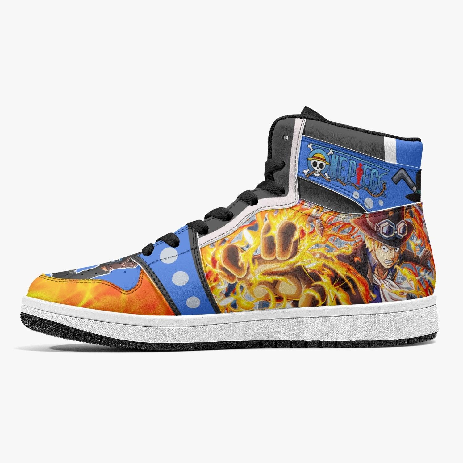 Sabo Fire Fist One Piece Mid 1 Basketball Shoes