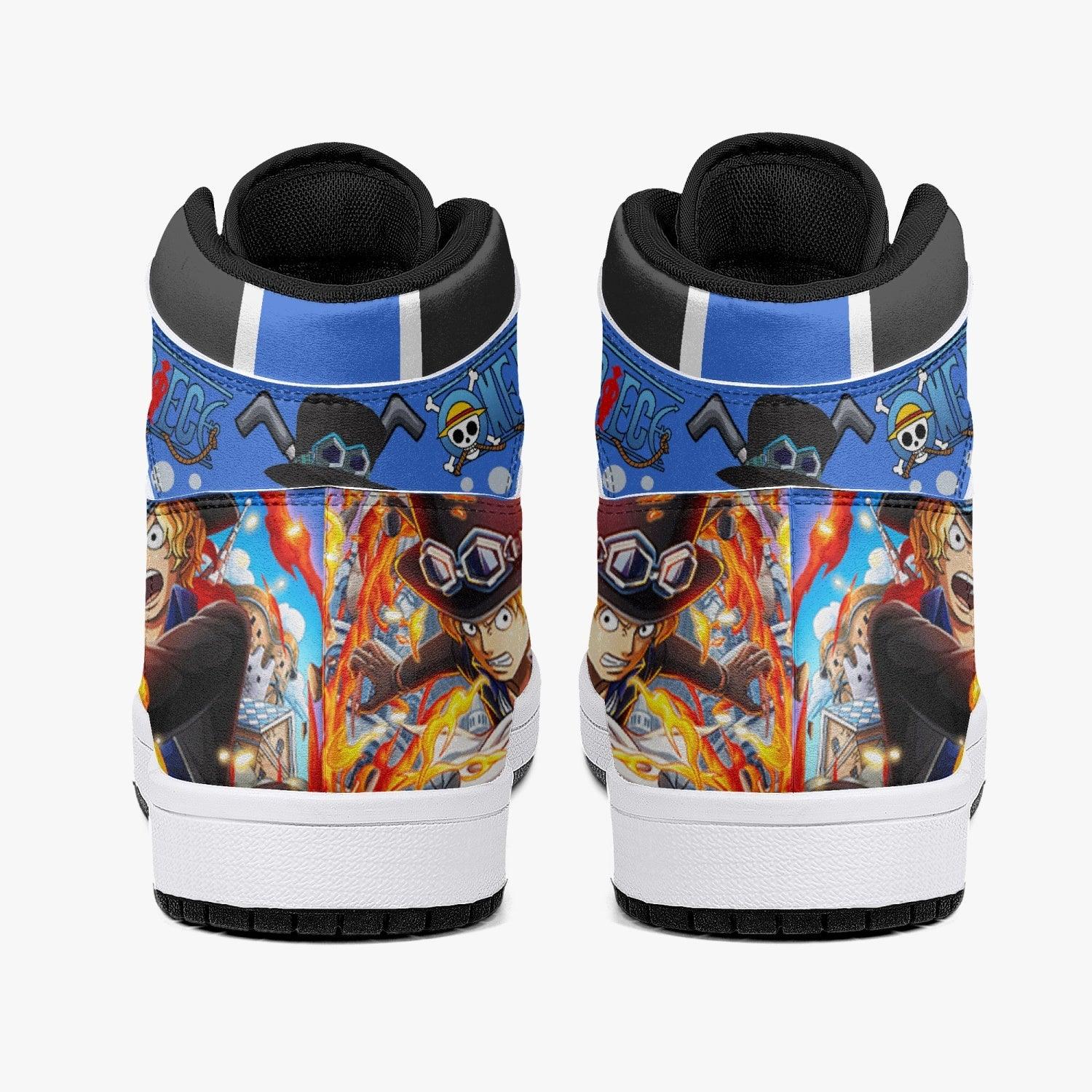 Sabo Fire Fist One Piece Mid 1 Basketball Shoes