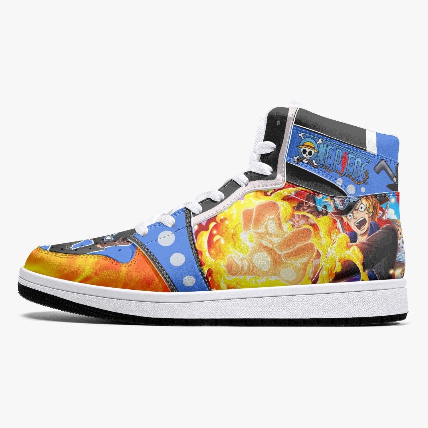 Sabo Fire Fist One Piece Mid 1 Basketball Shoes for Kids