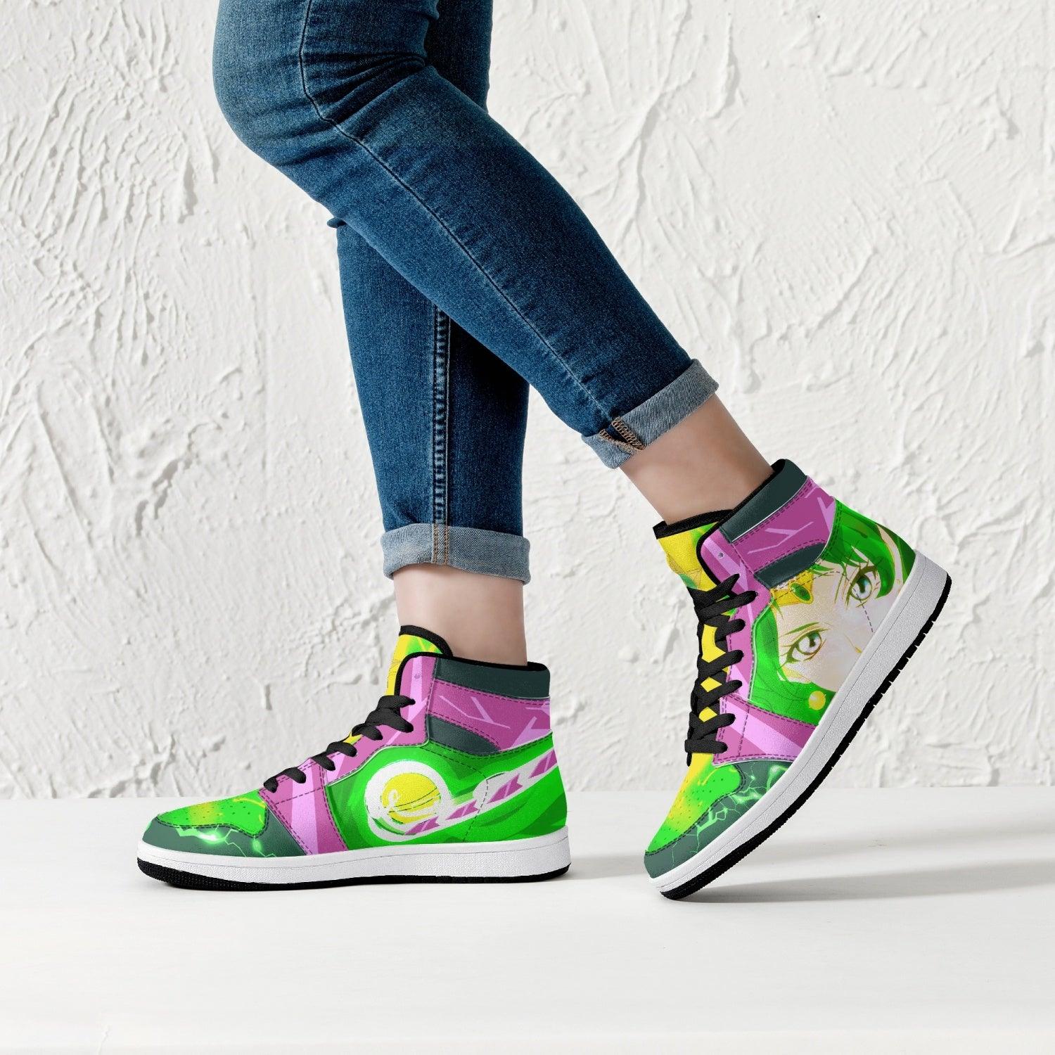 Sailor Jupiter Sailor Moon Crystal Mid 1 Basketball Shoes