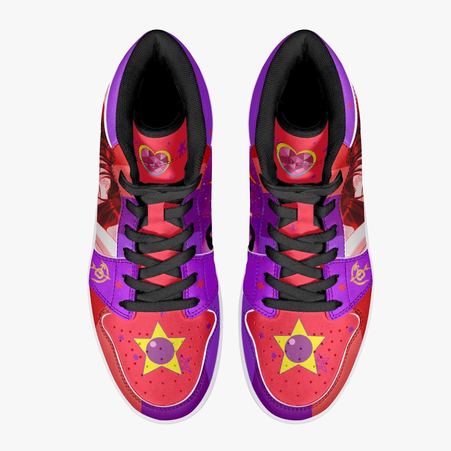 Sailor Mars Sailor Moon Crystal Mid 1 Basketball Shoes for Kids