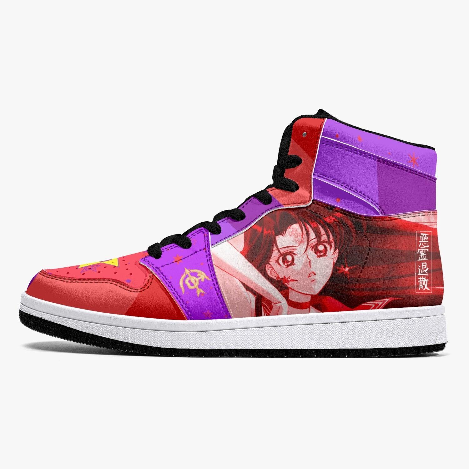 Sailor Mars Sailor Moon Crystal Mid 1 Basketball Shoes for Kids