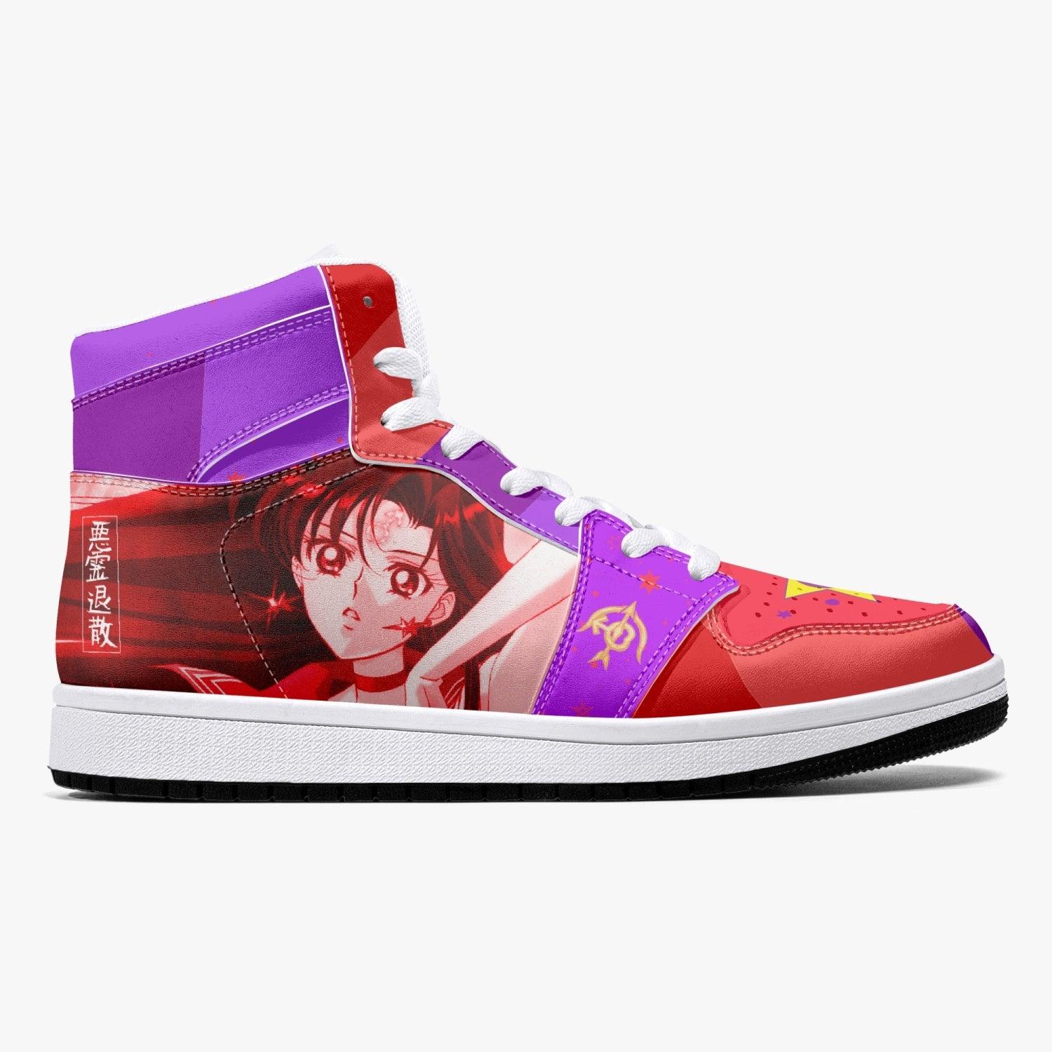 Sailor Mars Sailor Moon Crystal Mid 1 Basketball Shoes for Kids