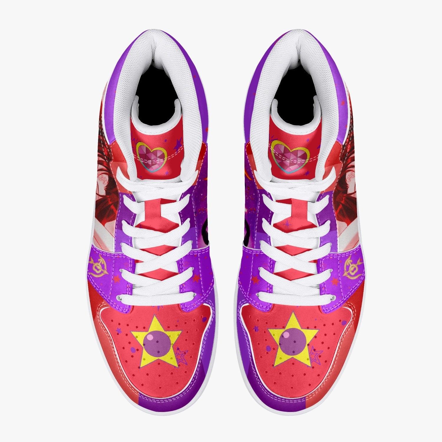 Sailor Mars Sailor Moon Crystal Mid 1 Basketball Shoes for Kids