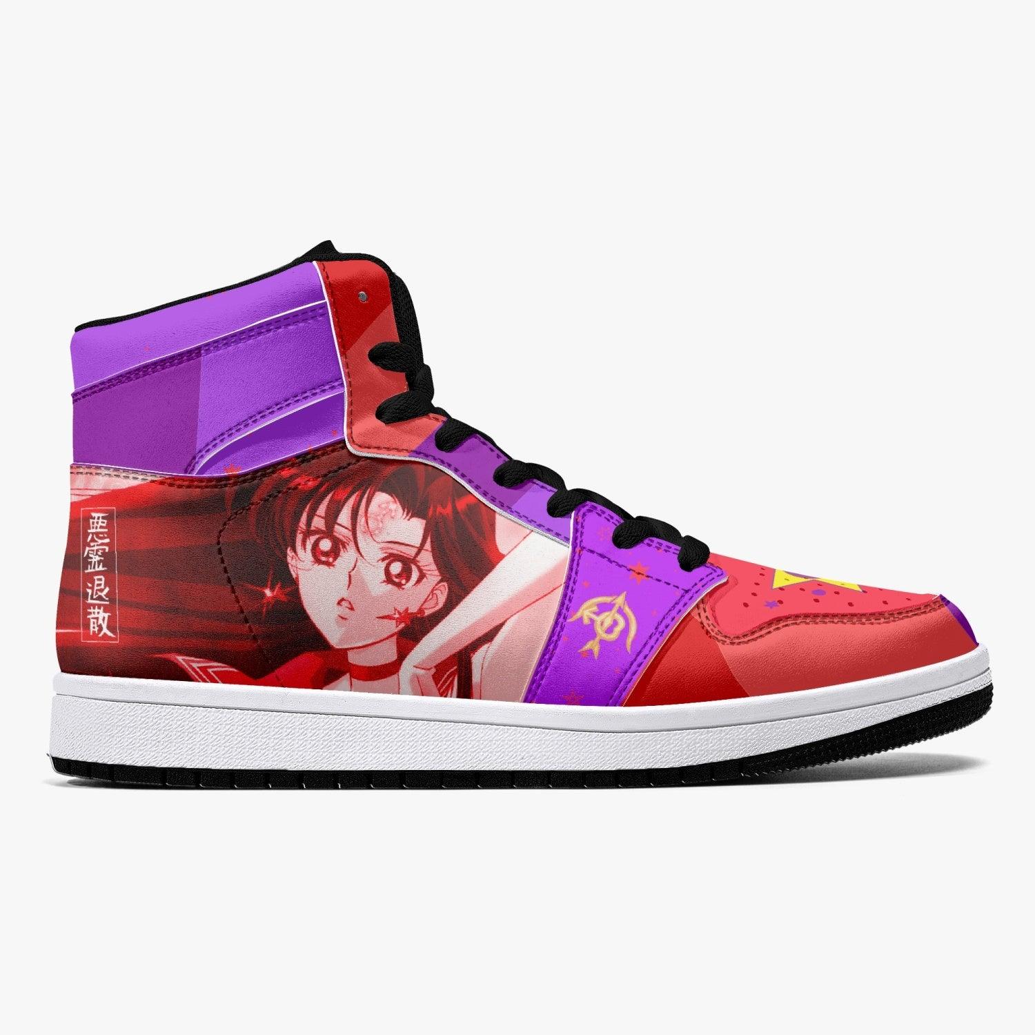 Sailor Mars Sailor Moon Crystal Mid 1 Basketball Shoes for Kids