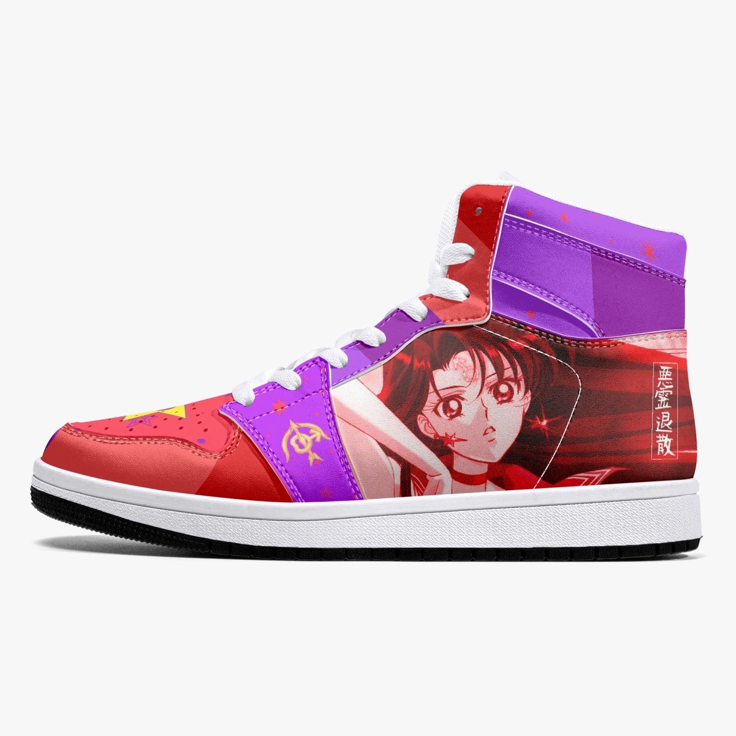 Sailor Mars Sailor Moon Crystal Mid 1 Basketball Shoes for Kids