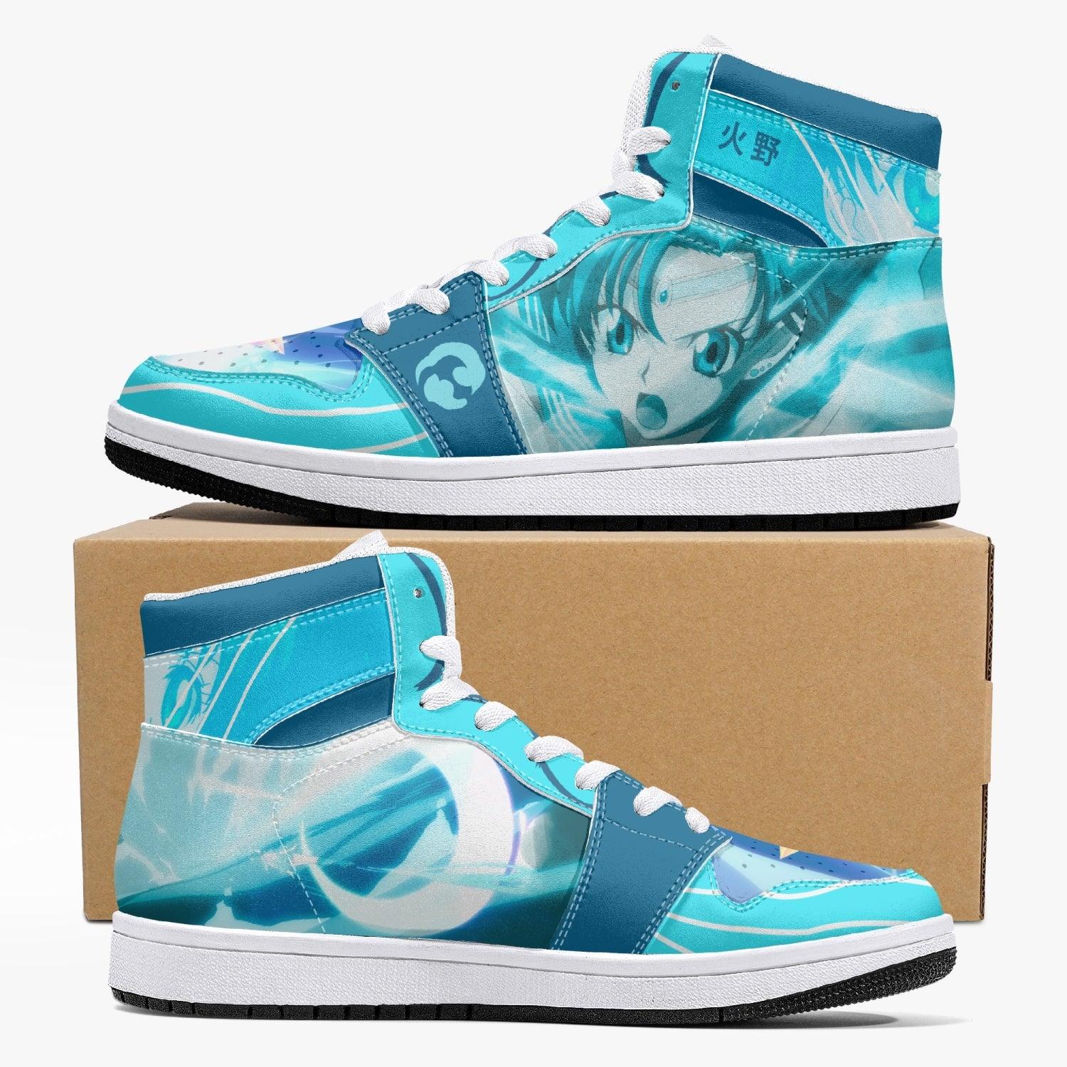 Sailor Mercury Sailor Moon Crystal Mid 1 Basketball Shoes for Kids