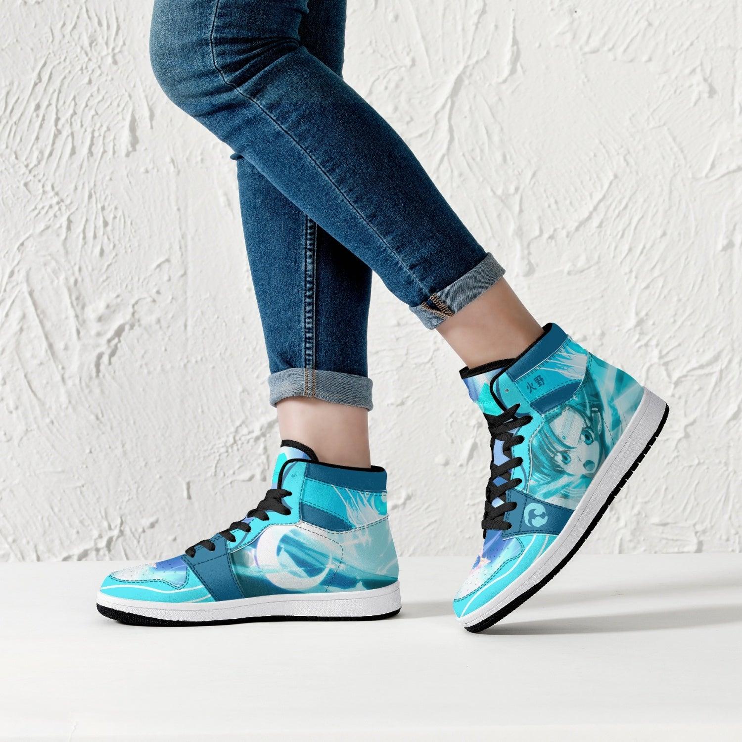 Sailor Mercury Sailor Moon Crystal Mid 1 Basketball Shoes