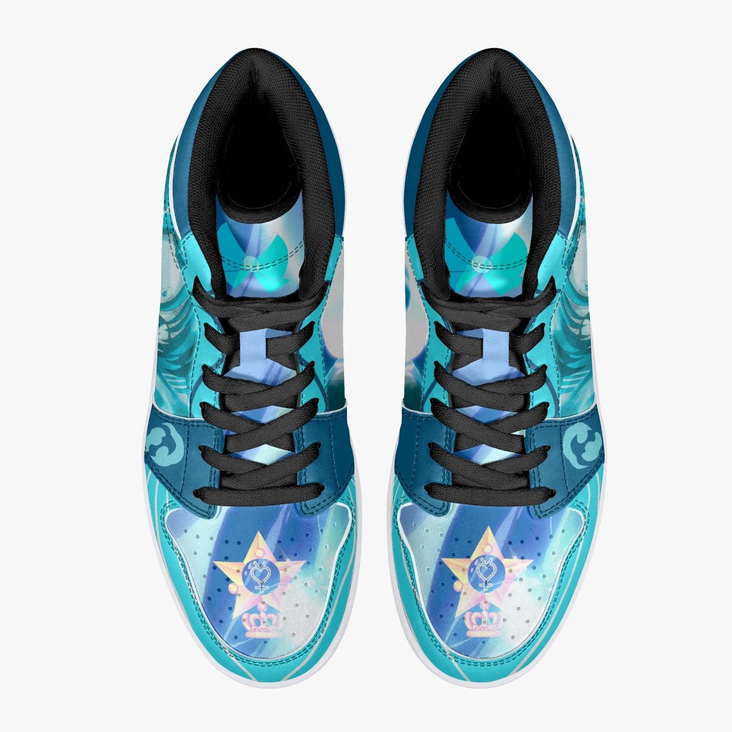 Sailor Mercury Sailor Moon Crystal Mid 1 Basketball Shoes