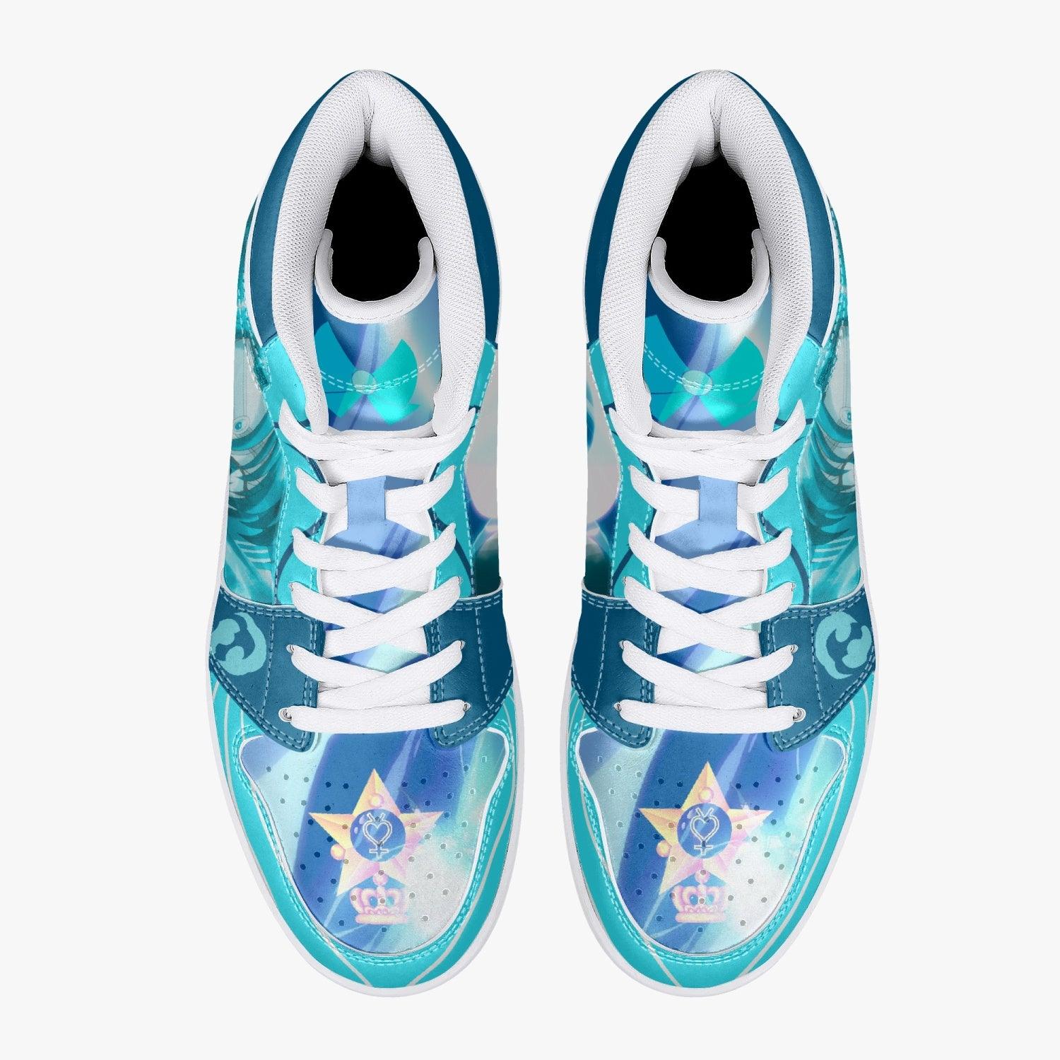 Sailor Mercury Sailor Moon Crystal Mid 1 Basketball Shoes