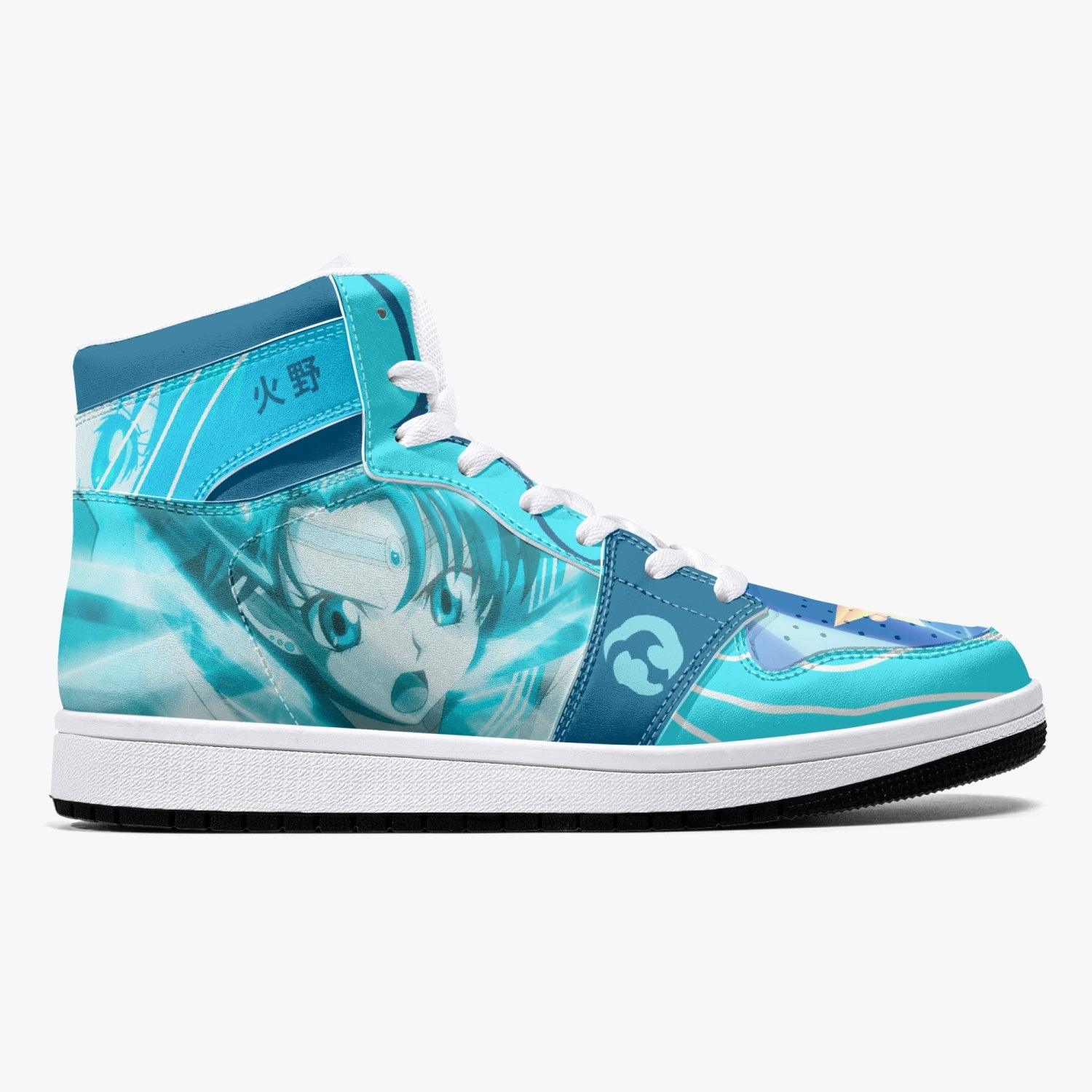 Sailor Mercury Sailor Moon Crystal Mid 1 Basketball Shoes for Kids