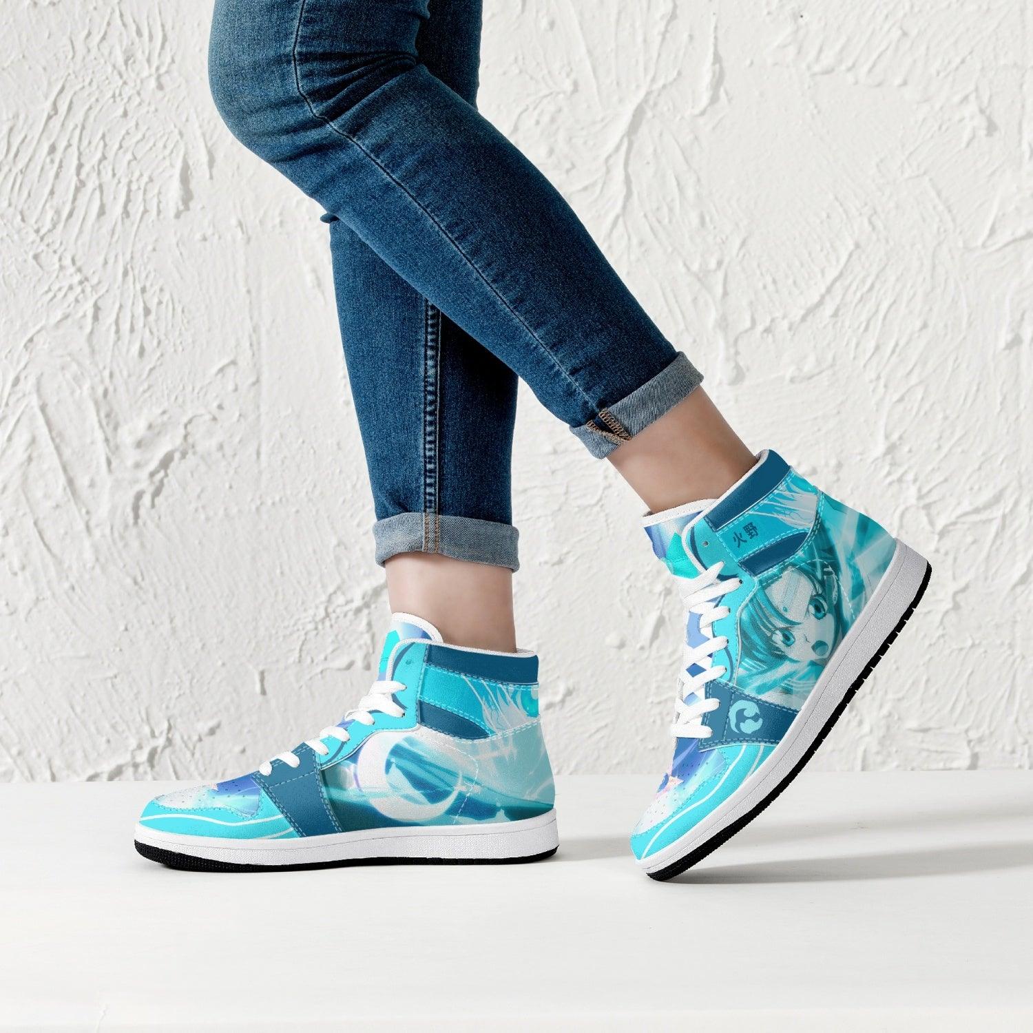Sailor Mercury Sailor Moon Crystal Mid 1 Basketball Shoes
