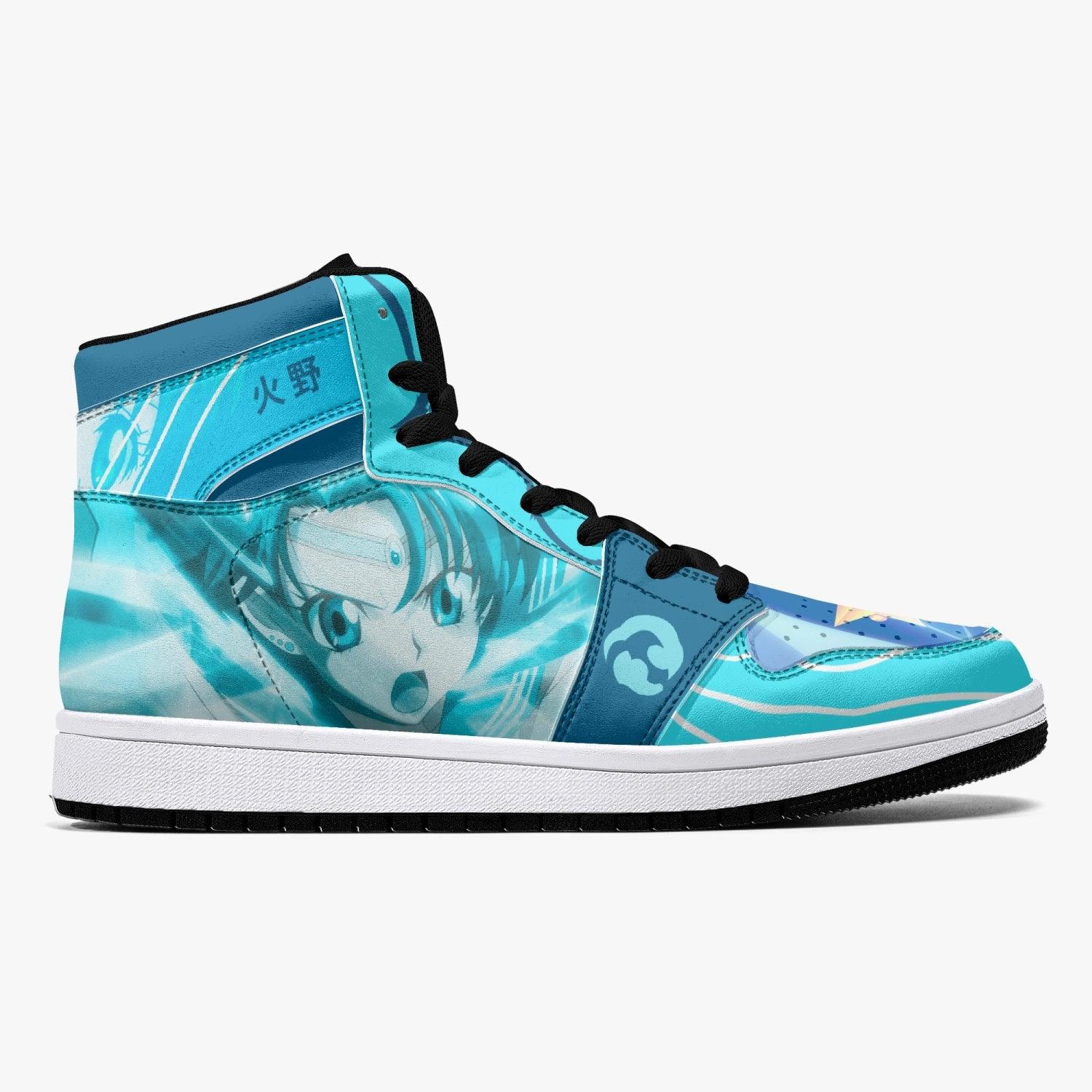 Sailor Mercury Sailor Moon Crystal Mid 1 Basketball Shoes for Kids