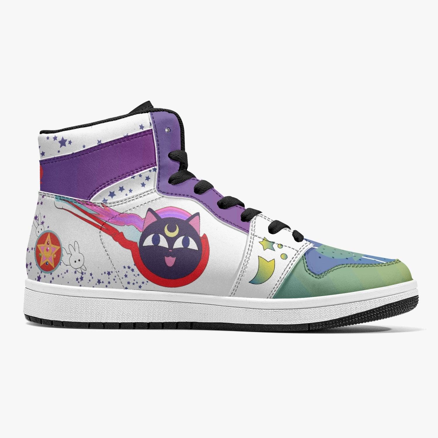 Sailor Moon Crystal Mid 1 Basketball Shoes for Kids