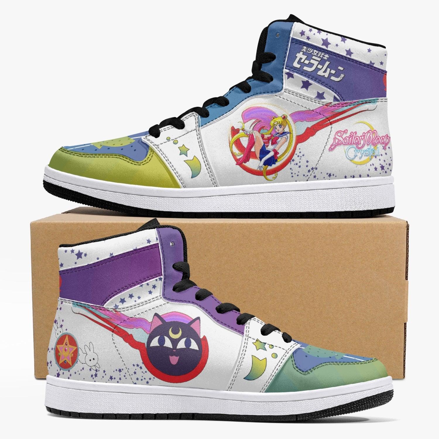 Sailor Moon Crystal Mid 1 Basketball Shoes