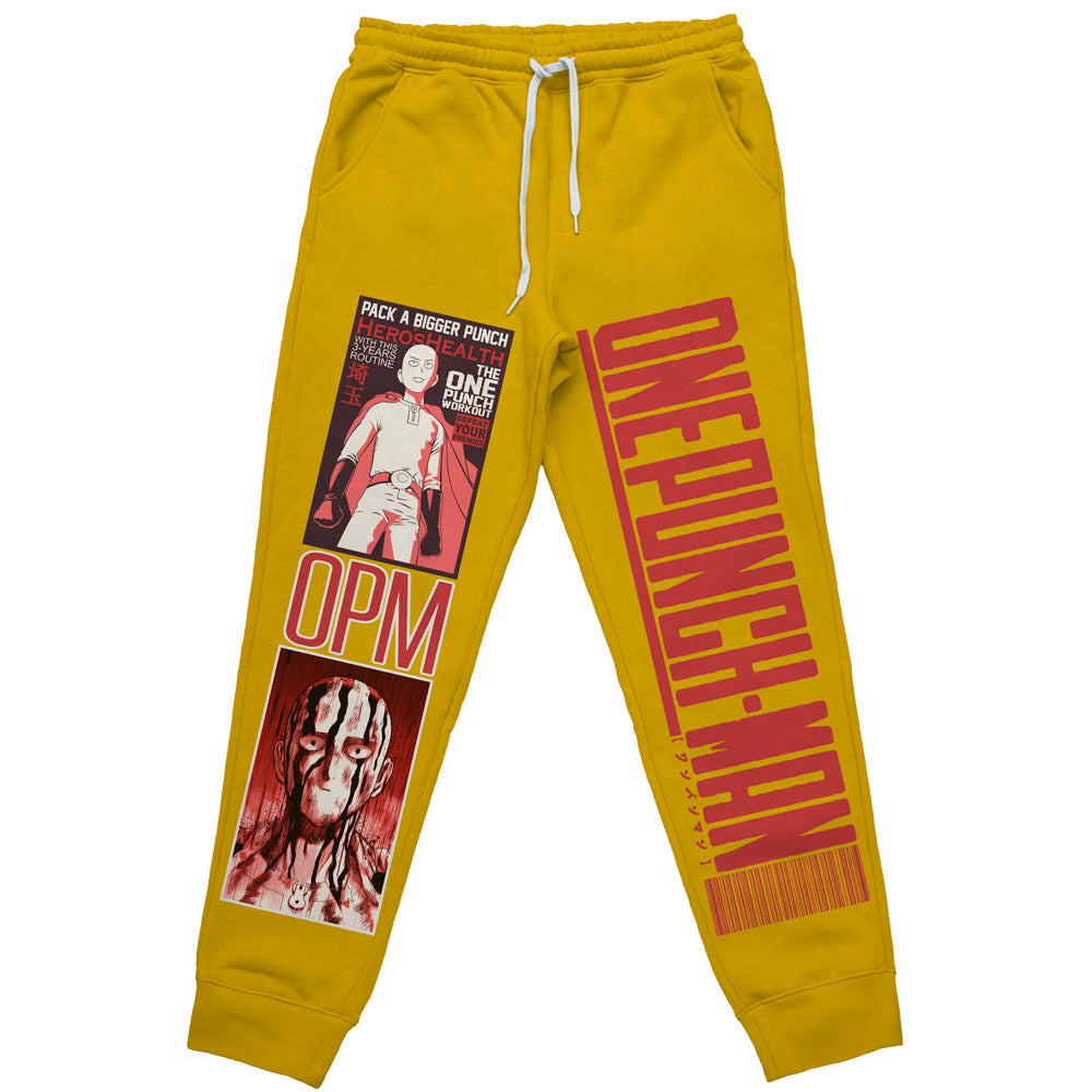 Saitama One Punch Man Streetwear Sweatpants