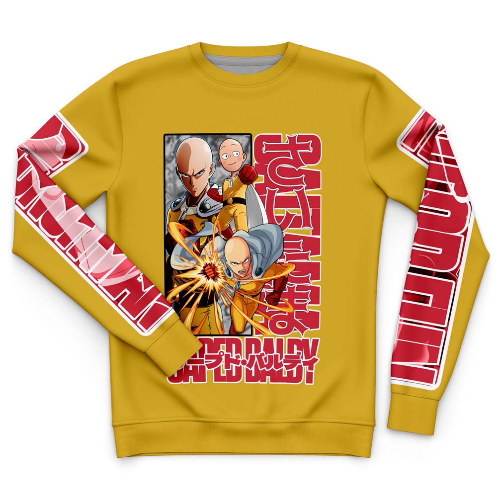 Saitama One Punch Man Streetwear Sweatshirt