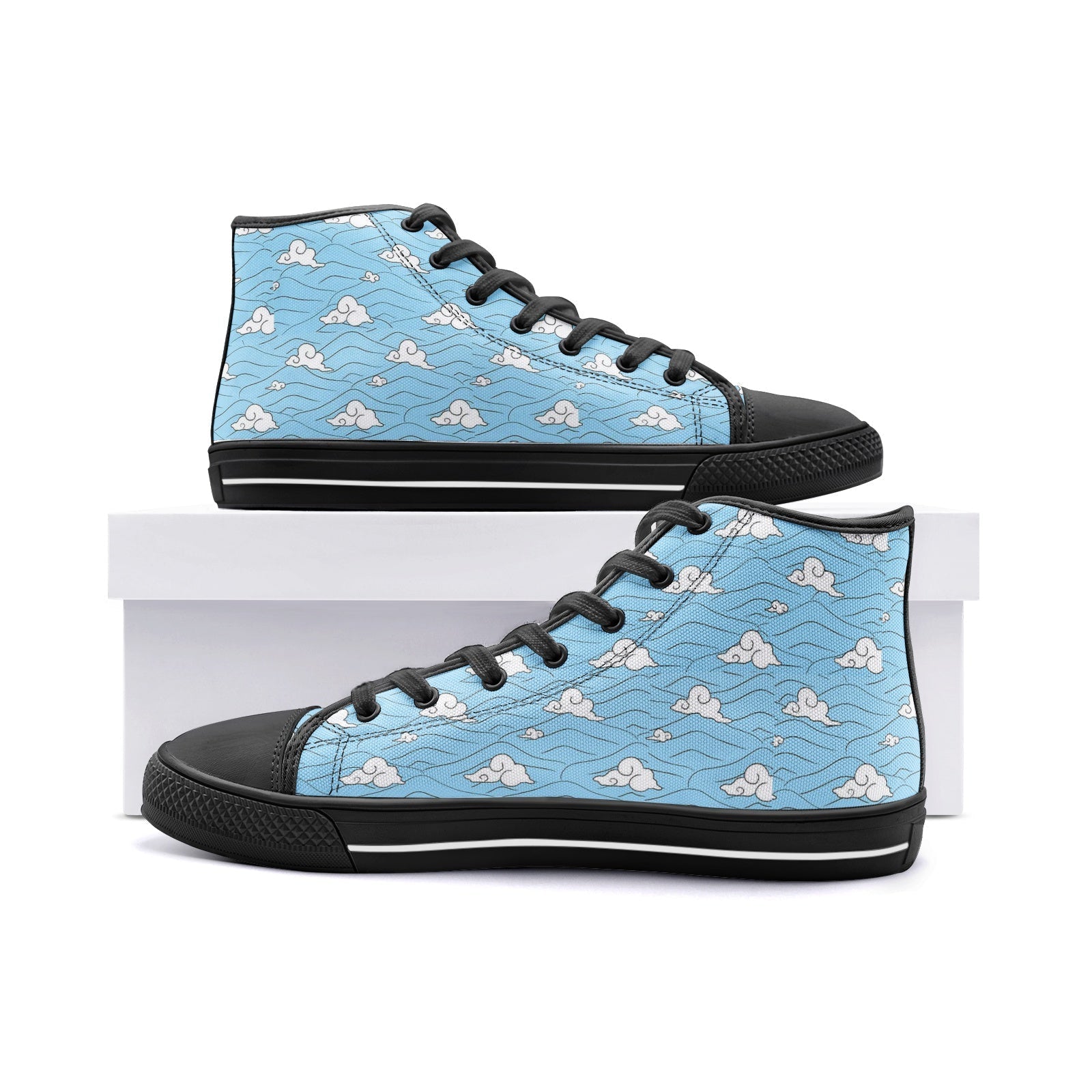 Sakonji Demon Slayer Classic High Top Canvas Shoes