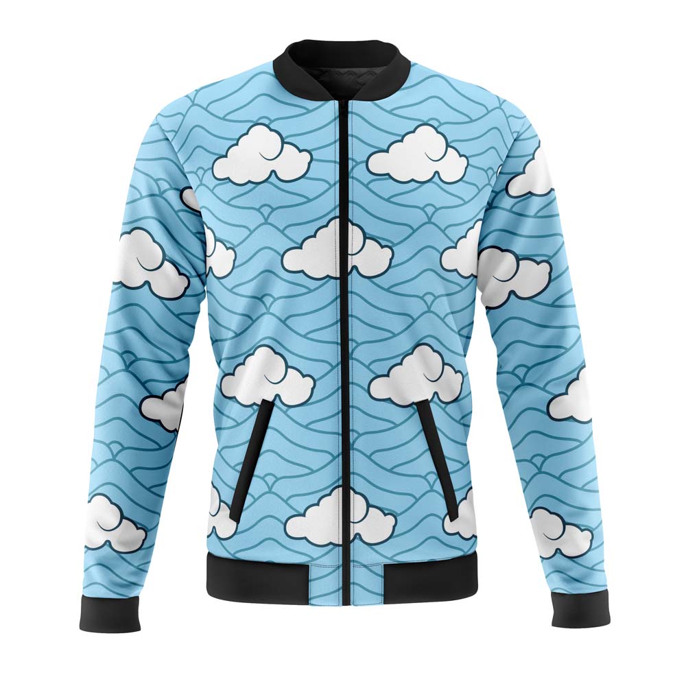 Sakonji Urokodaki Demon Slayer Quilted Bomber Jacket