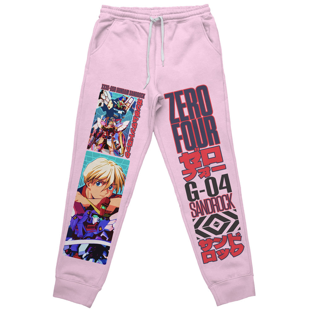 Sandrock x Quatre Raberba Winner Gundam Wing Endless Waltz Streetwear Sweatpants