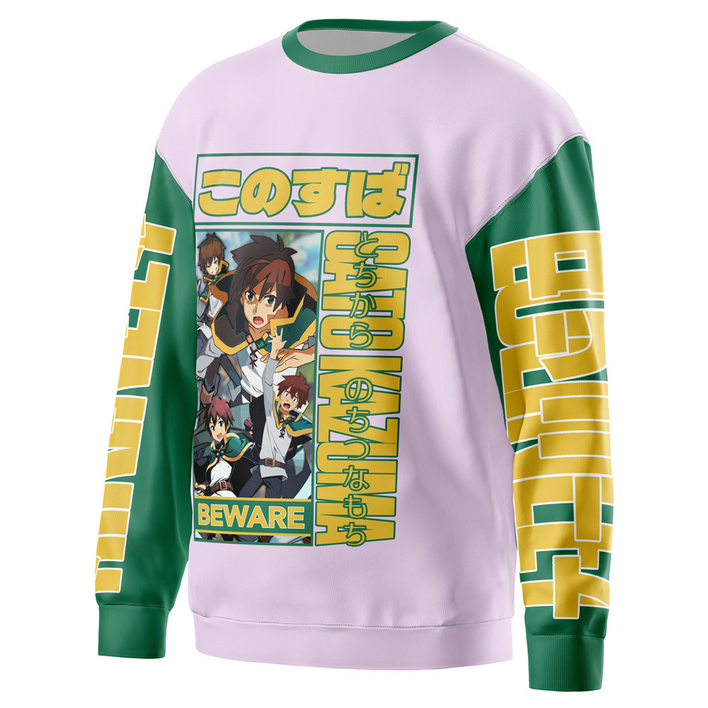 Kazuma Sato Konosuba Streetwear Sweatshirt