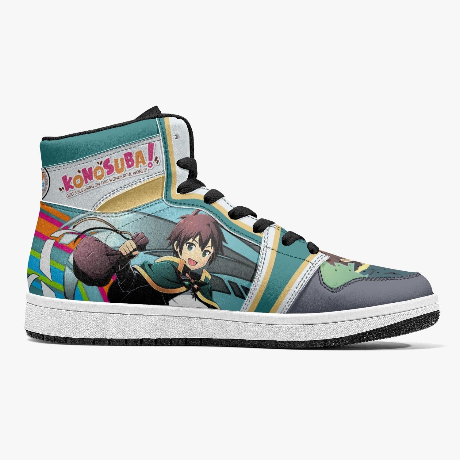 Satou Kazuma Konosuba Mid 1 Basketball Shoes for Kids