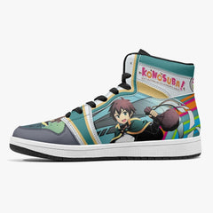 Satou Kazuma Konosuba Mid 1 Basketball Shoes for Kids