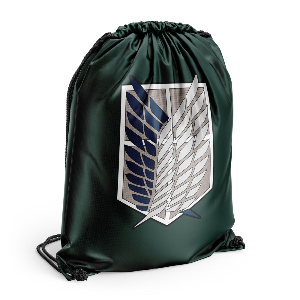 Scouting Regiment Attack on Titan Drawstring Bag