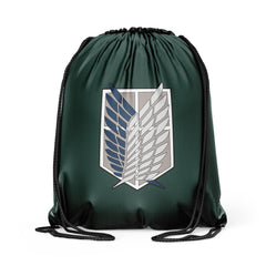 Scouting Regiment Attack on Titan Drawstring Bag