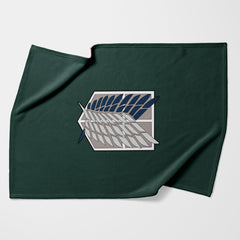 Scouting Regiment Attack on Titan Blanket