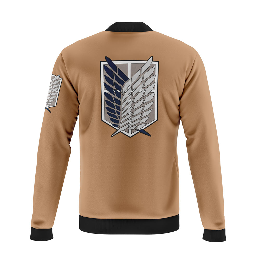 Scouting Regiment Attack on Titan Fleece Bomber Jacket