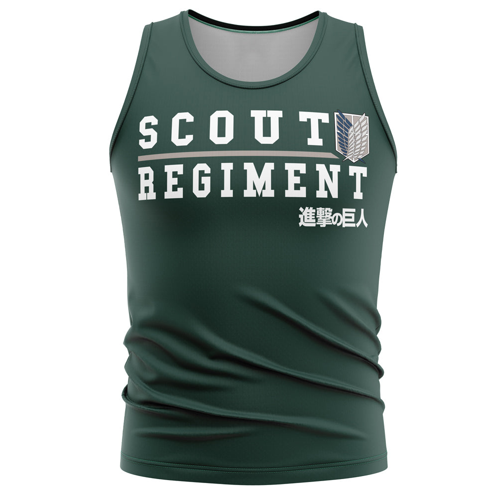 Scouting Regiment Attack on Titan Tank Top