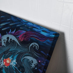 Sea Creatures Ponyo Studio Ghibli Canvas Print Wall Art - Nysekai