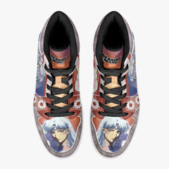 Sesshomaru Dog Yaksha Mid 1 Basketball Shoes for Kids