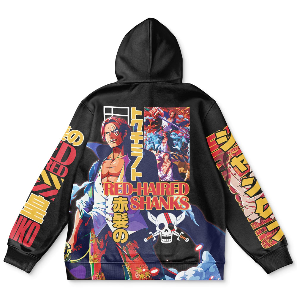 Shanks V2 One Piece Streetwear Hoodie