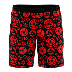 Sharingan Naruto Shippuden Board" Shorts Swim Trunks