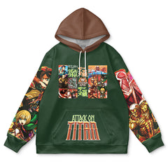Return to Shiganshina Attack on Titan Streetwear Hoodie