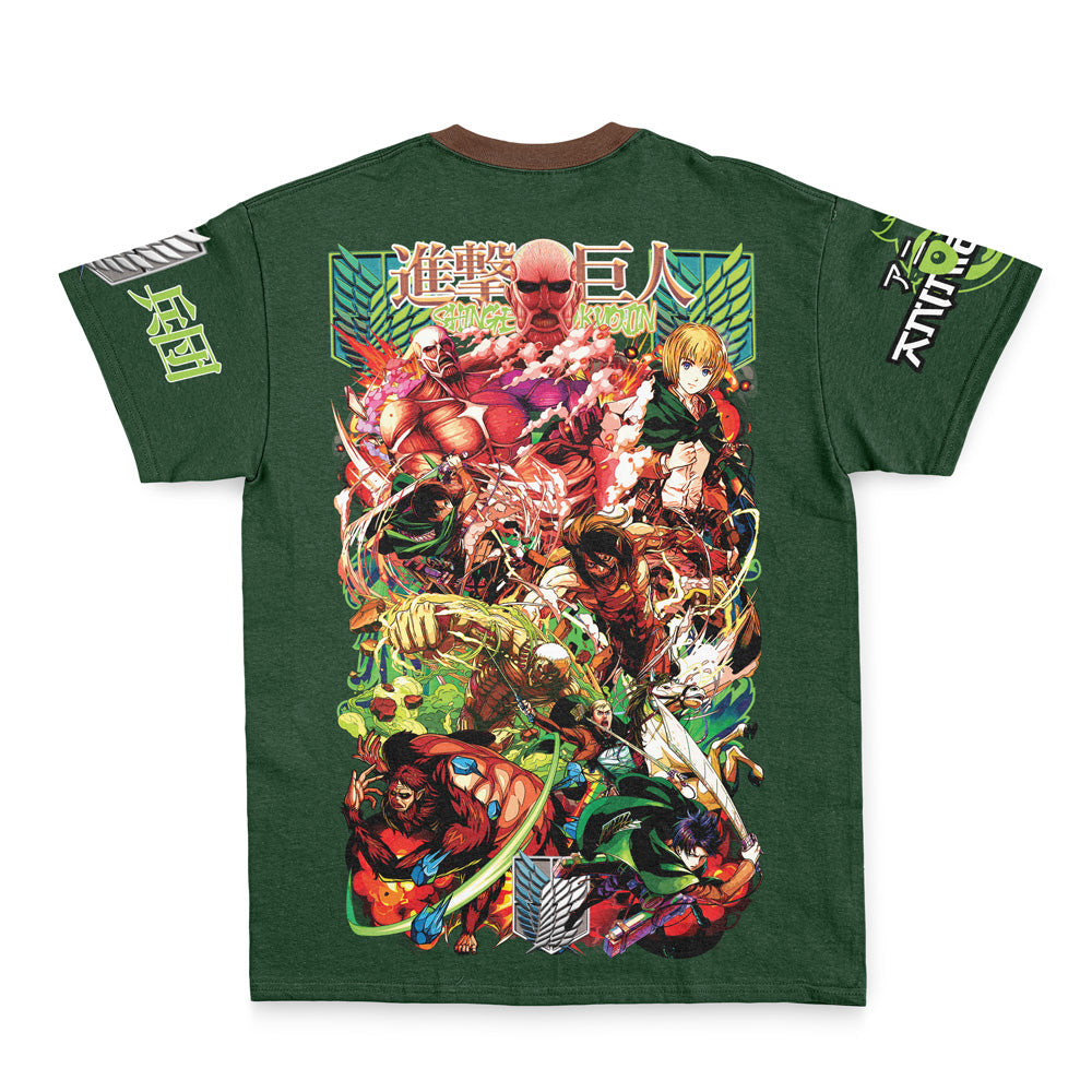 Return to Shiganshina Attack on Titan Streetwear T-Shirt